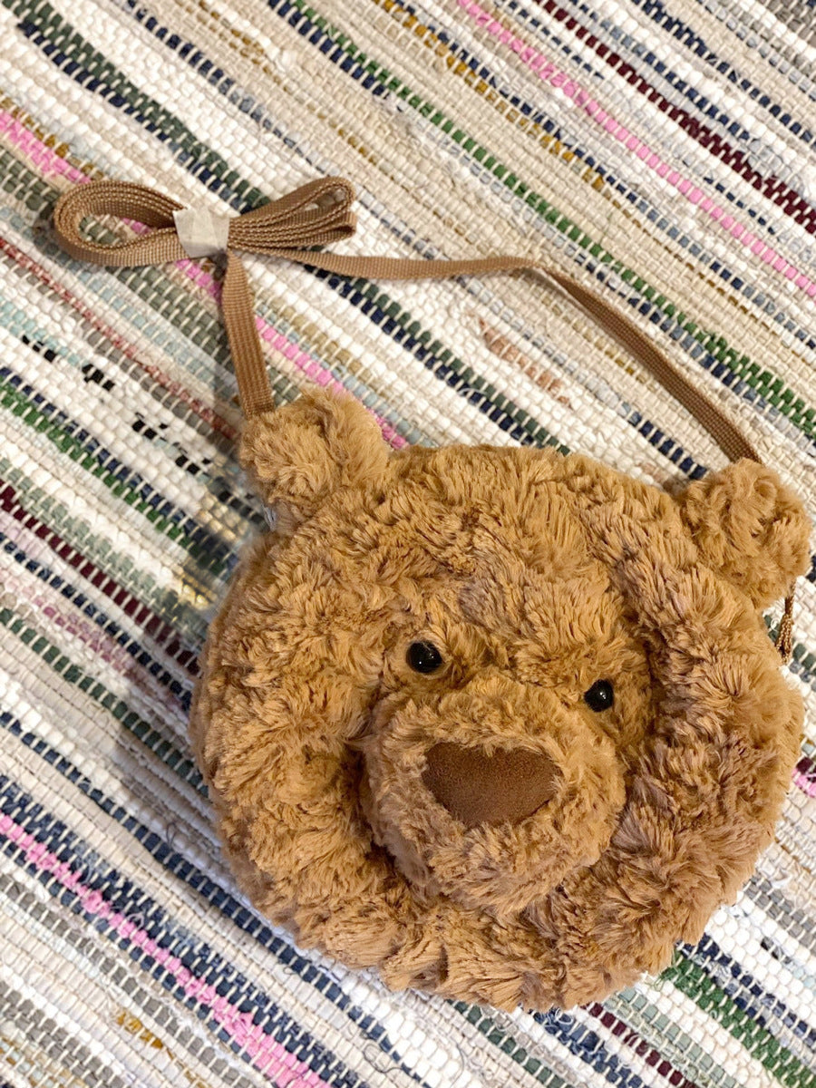 Women's Barcelona Bear Cute Cartoon Plush Doll Crossbody Bags