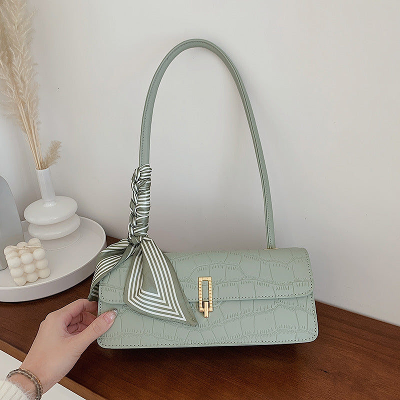 Women's French Style Underarm Niche Fashion Baguette Shoulder Bags