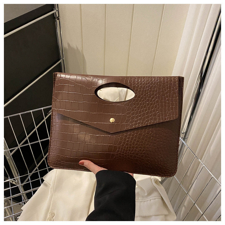 Fashion Clutch Simple Korean Style Summer Large Capacity Handbags