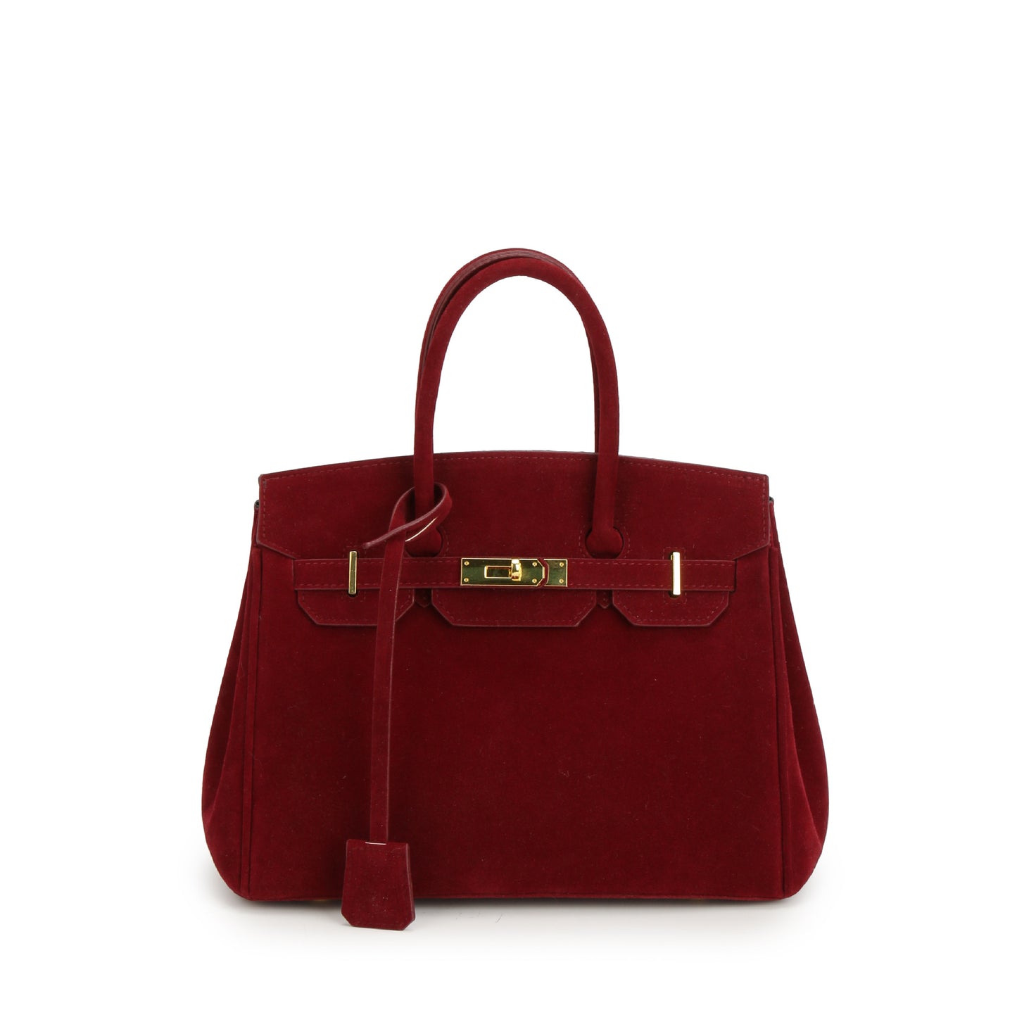 Women's Retro Trendy Kelly Advanced Texture Suede Shoulder Bags