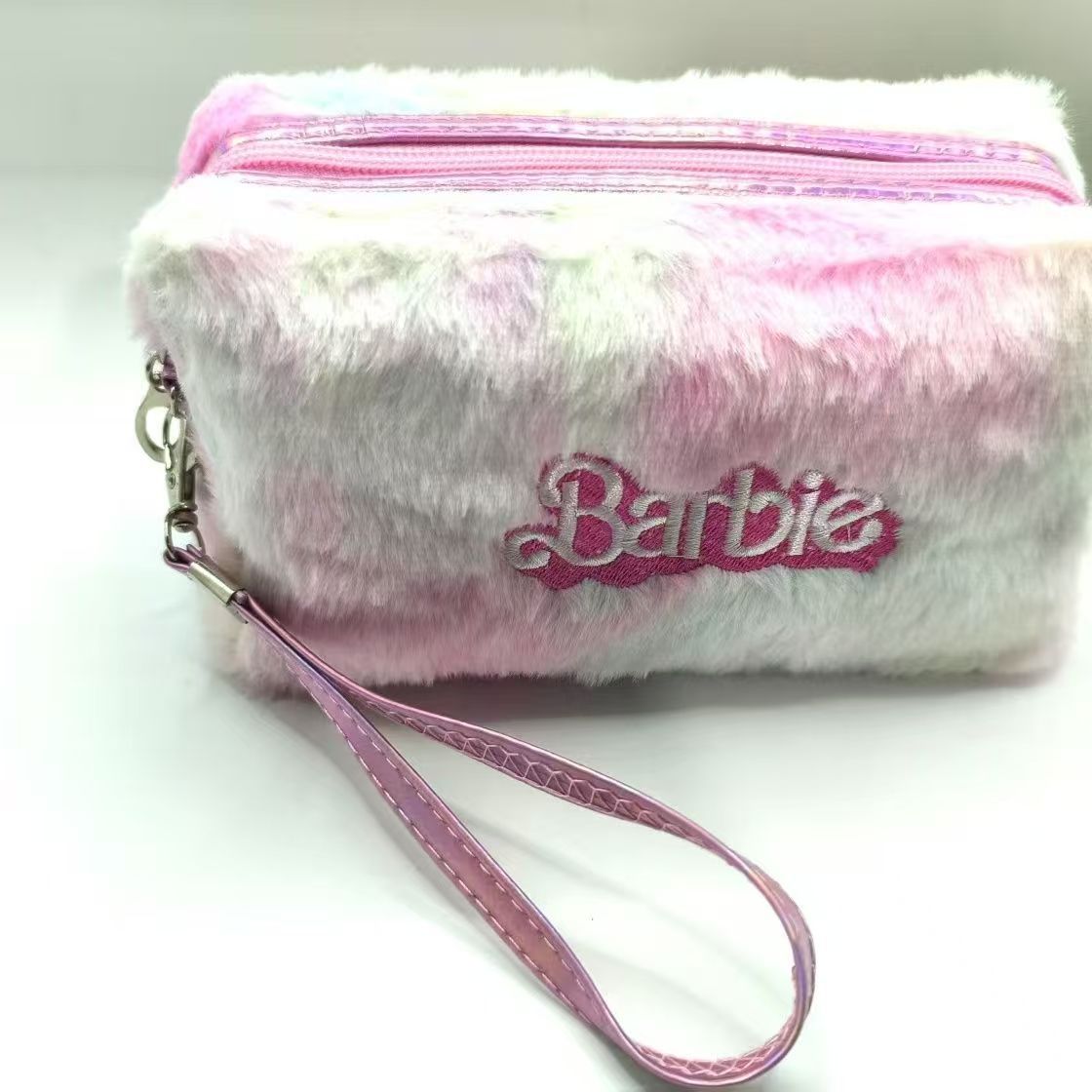 Beautiful Embroidered Cute Plush Storage Portable Bags