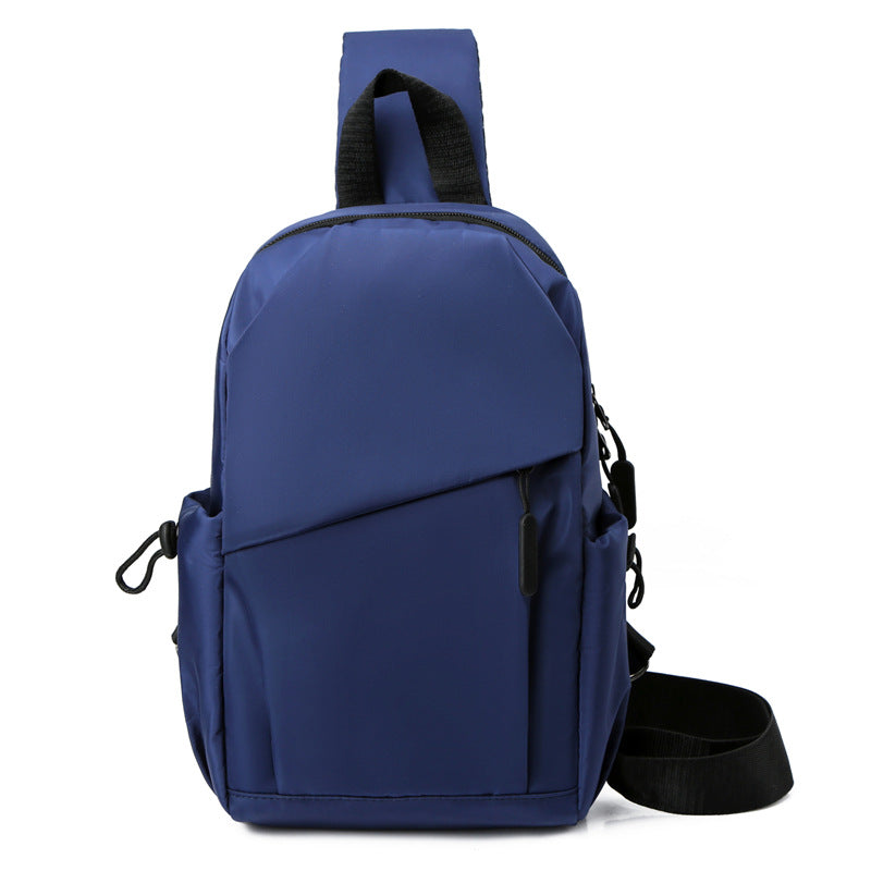 Men's Cycling Stylish Simple Campus Printable Men's Chest Bags