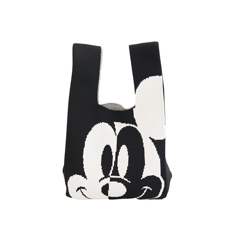 Women's Spring Knitted Pouch For Cell Soft Handbags