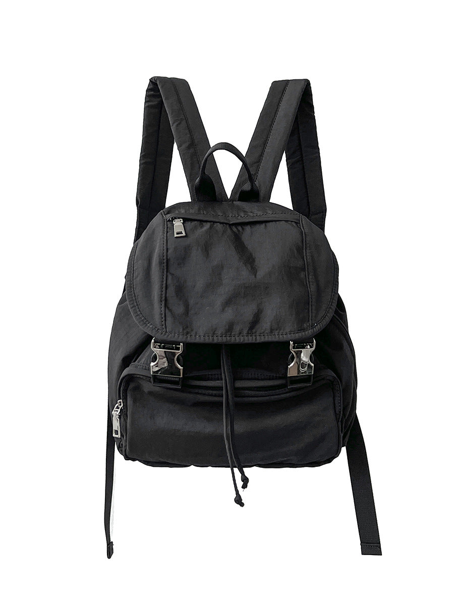 Flip Nylon Simple Female Advanced Commuter Backpacks