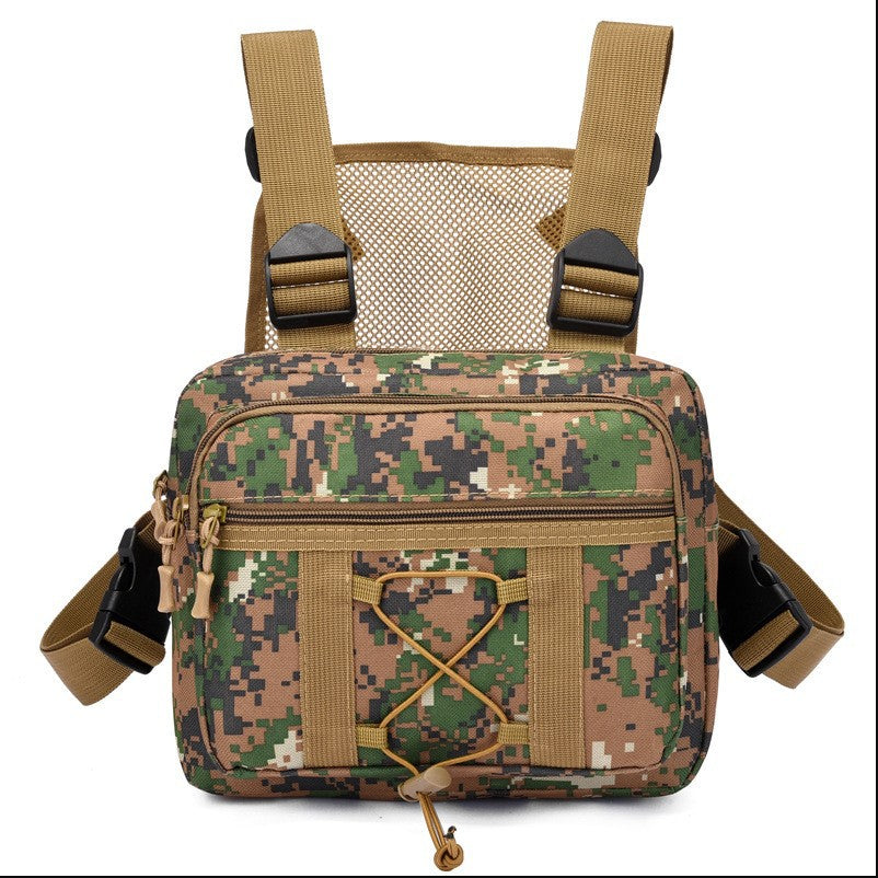 Comfortable Vest Camouflage Trend Work Clothes Bags