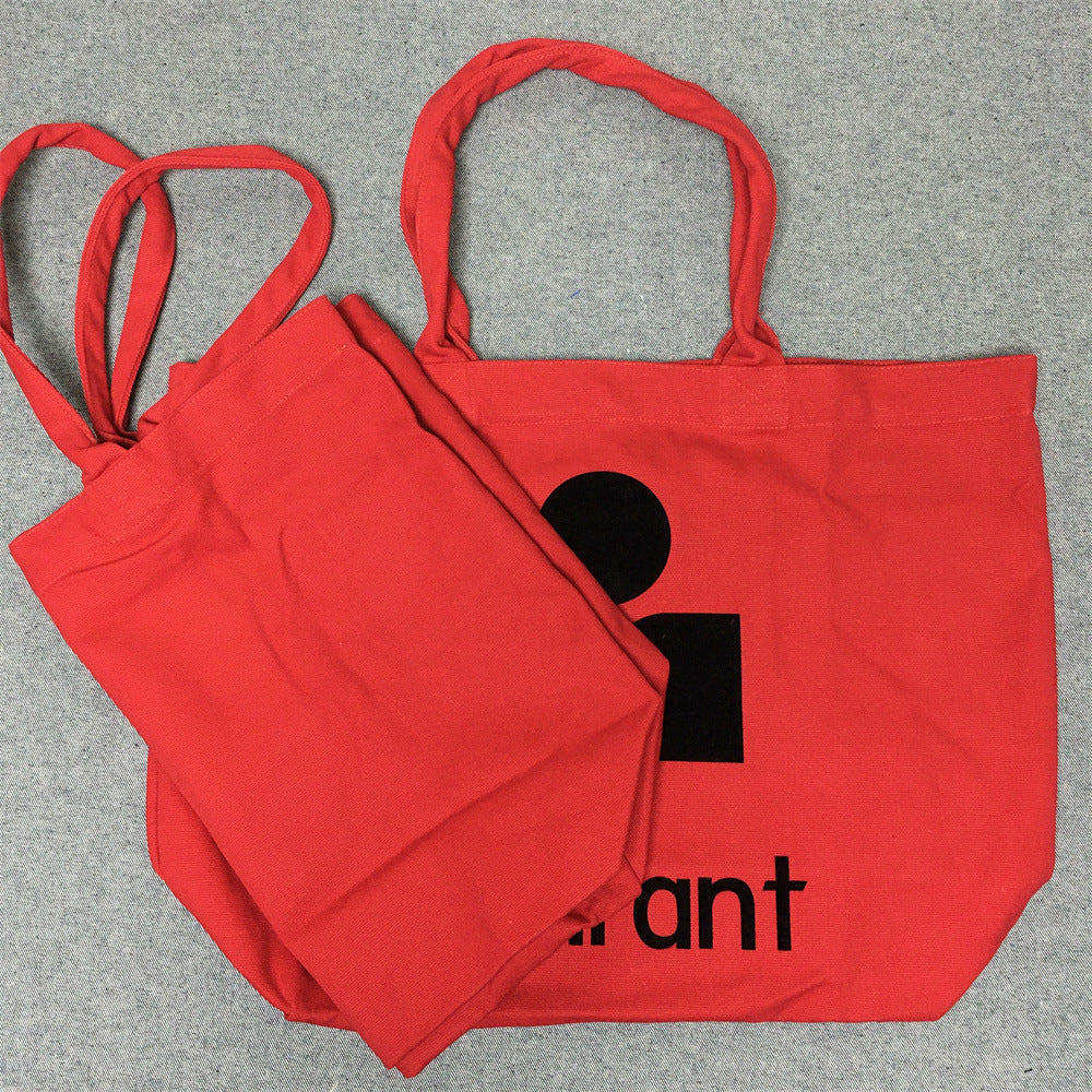 Casual Creative Canvas Shopping Pure Cotton Handbags