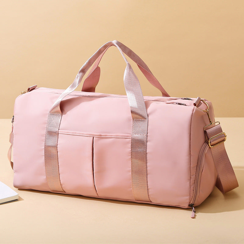 Women's Wet Separation Large Capacity Yoga Lightweight Travel Bags