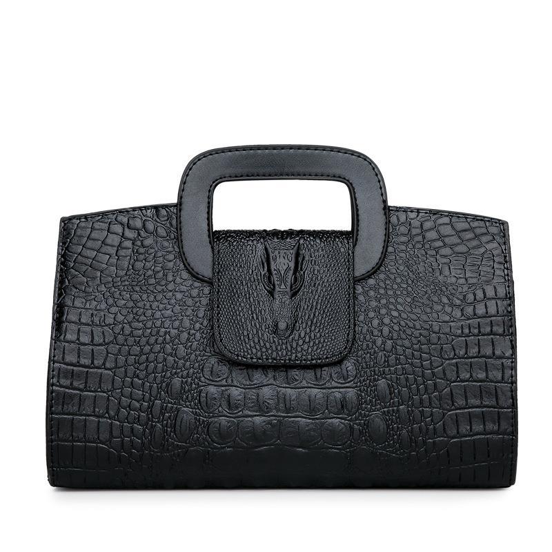 Women's Alligator Print Fashion Crocodile Pattern Retro Crossbody Bags