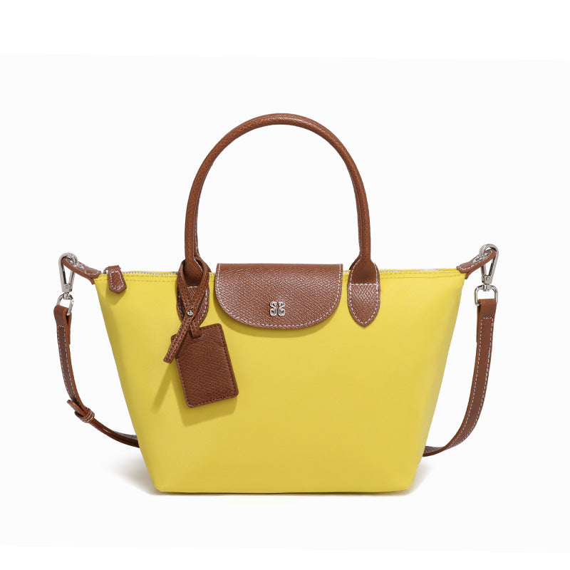Charming Short Dumpling Shopping Nylon Cloth Women's Messenger Bag