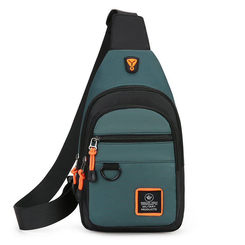 Men's January Oxford Water-repellent Cloth Fashion Men's Chest Bags