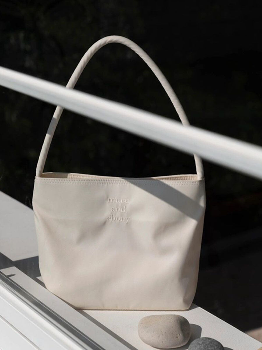 Women's Minority Fashion Commuter Embroidered Nylon Underarm Handbags