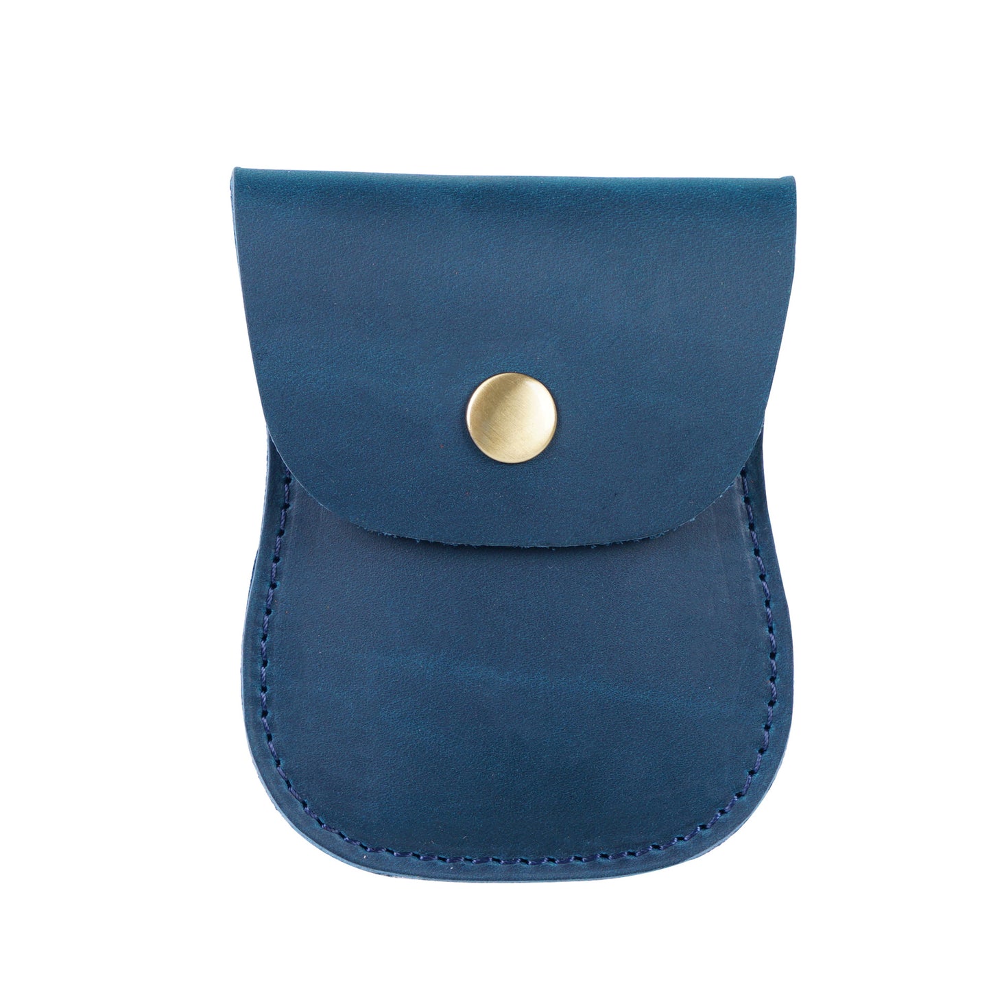 Horse Leather Creative Retro Cowhide Clamp Card Holder