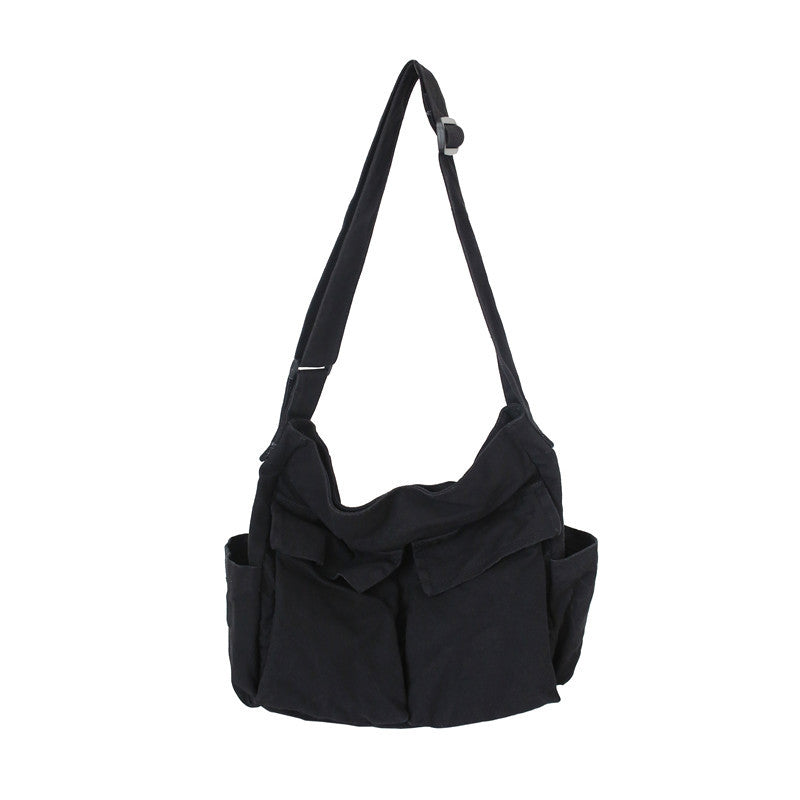 Women's & Men's Tooling Style Canvas For Class Street Crossbody Bags