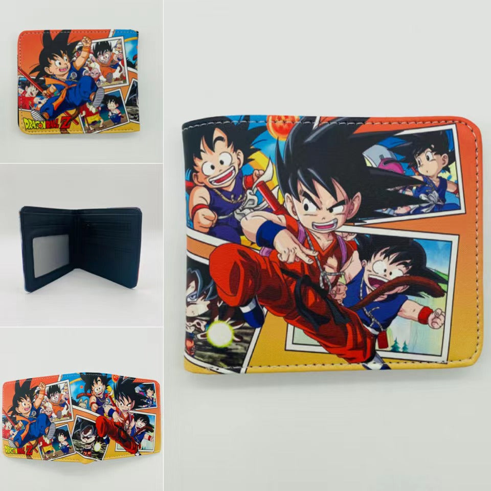 Anime Dragon Ball Short Personality Simple Coin Purses