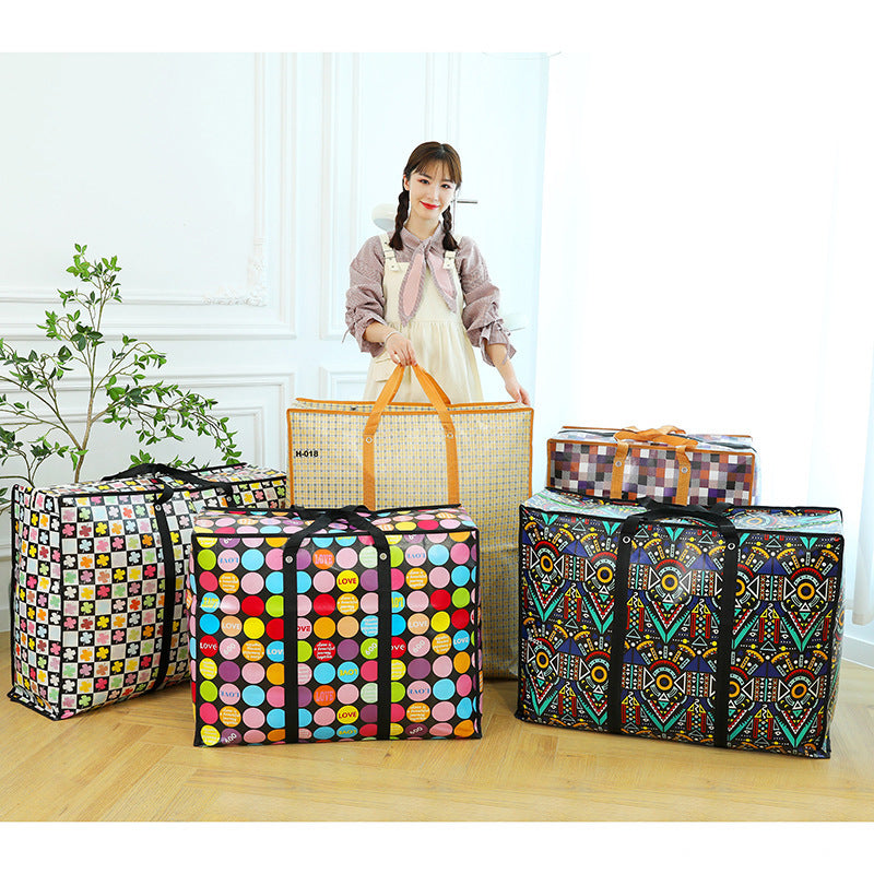 Large Capacity Knitting Moving Waterproof Leaving Organizing Travel Bags