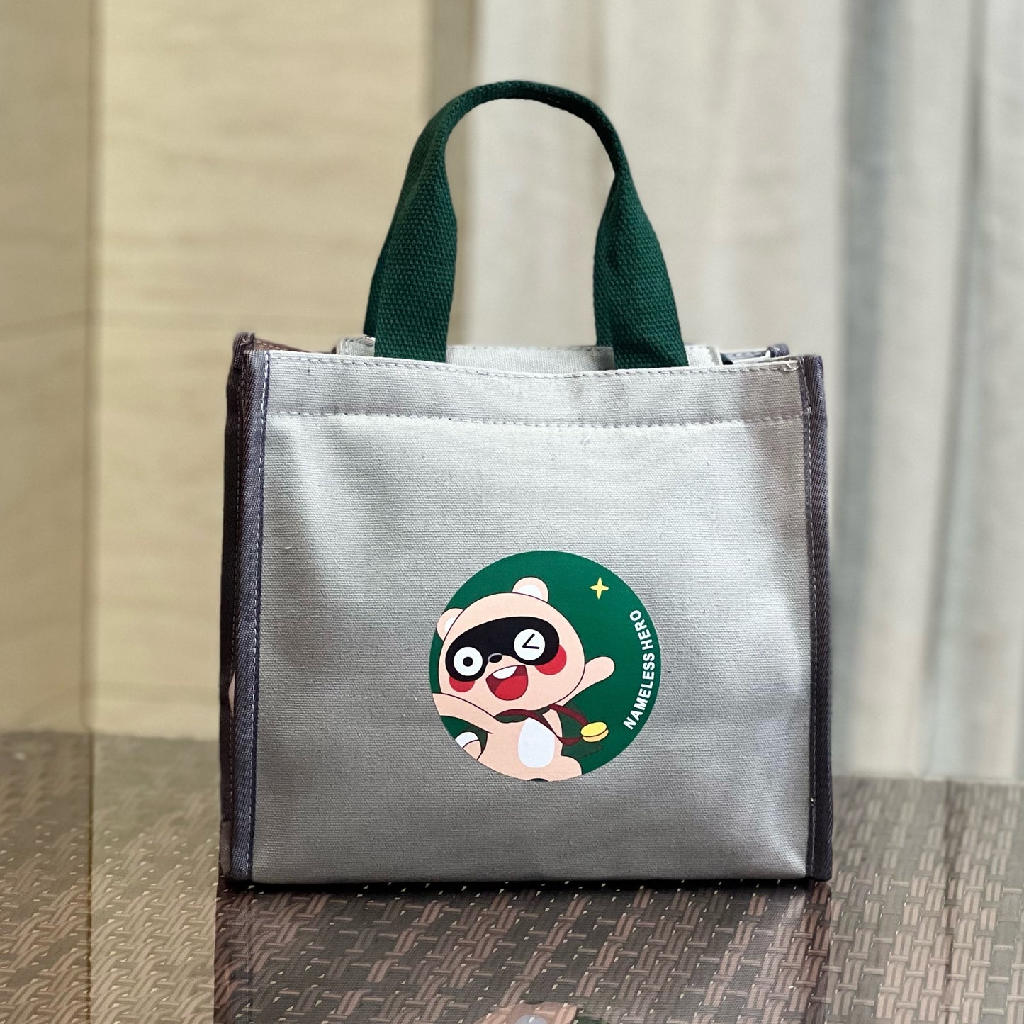 Cute Bear Lunch Box Hand Carrying Large Capacity For Handbags