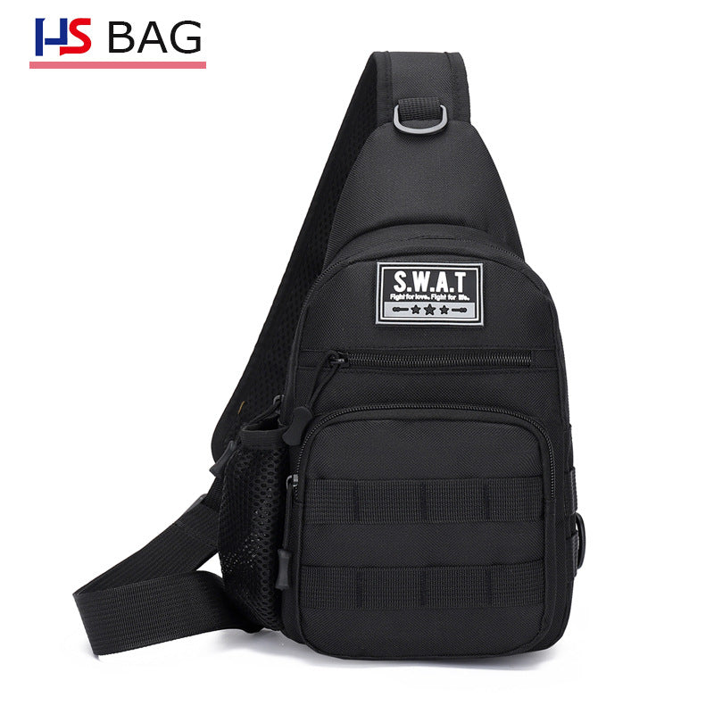 Men's Korean Oxford Cloth Large Capacity Camouflage Men's Chest Bags