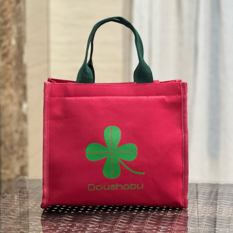 Cute Bear Lunch Box Hand Carrying Large Capacity For Handbags