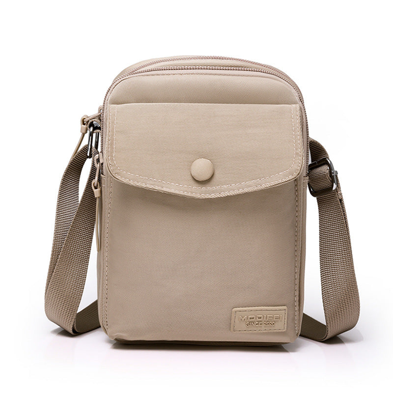 Women's Korean Style Solid Color Fashion Vertical Shoulder Bags