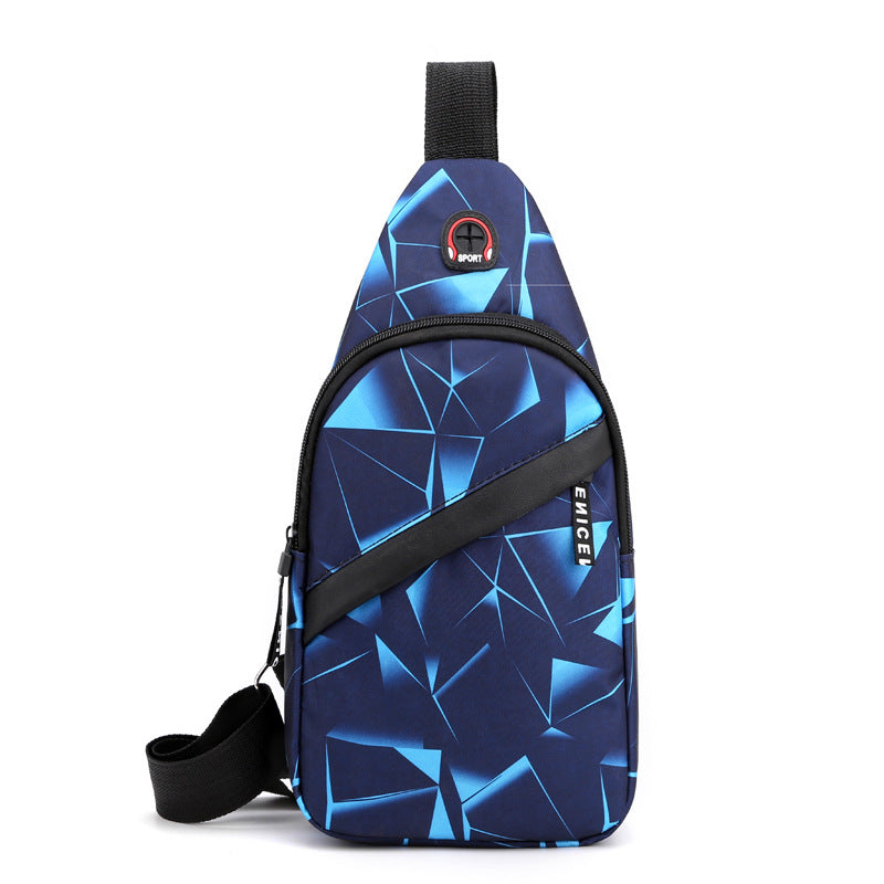 Men's Fashion Korean Style Lightweight Couple Men's Chest Bags