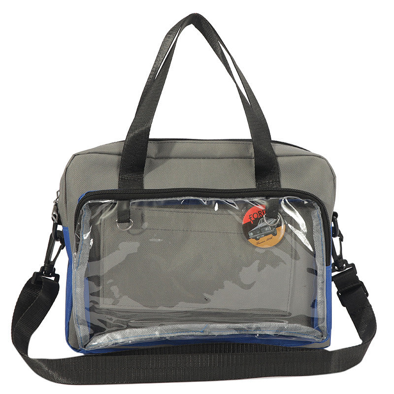 Women's Doll Style Color Matching Versatile Transparent Shoulder Bags