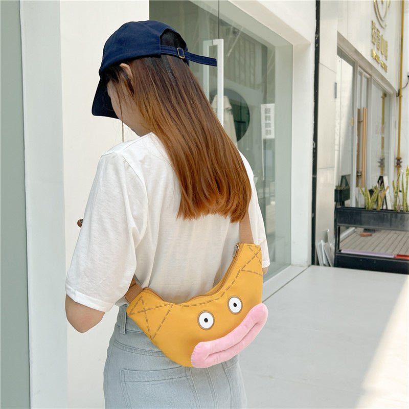 Fashion Embroidery Thread Funny Western Style Shoulder Bags
