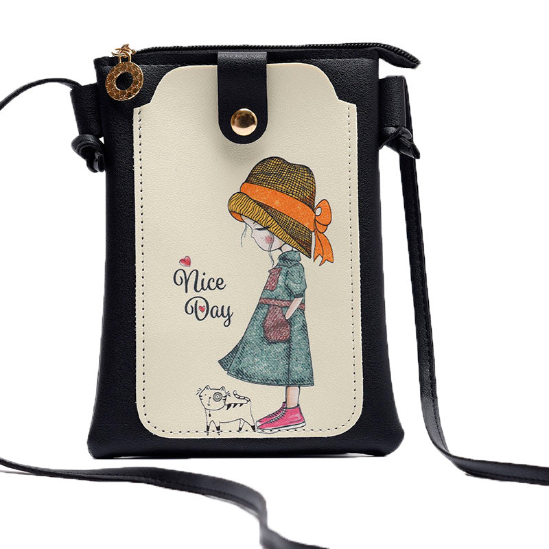 Women's Cute Mobile Korean Fashion Fresh Crossbody Bags