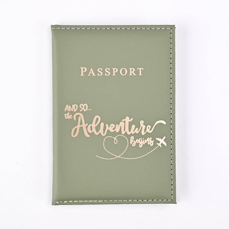 Attractive Pattern Passport Cover Ticket Clip Card Holder