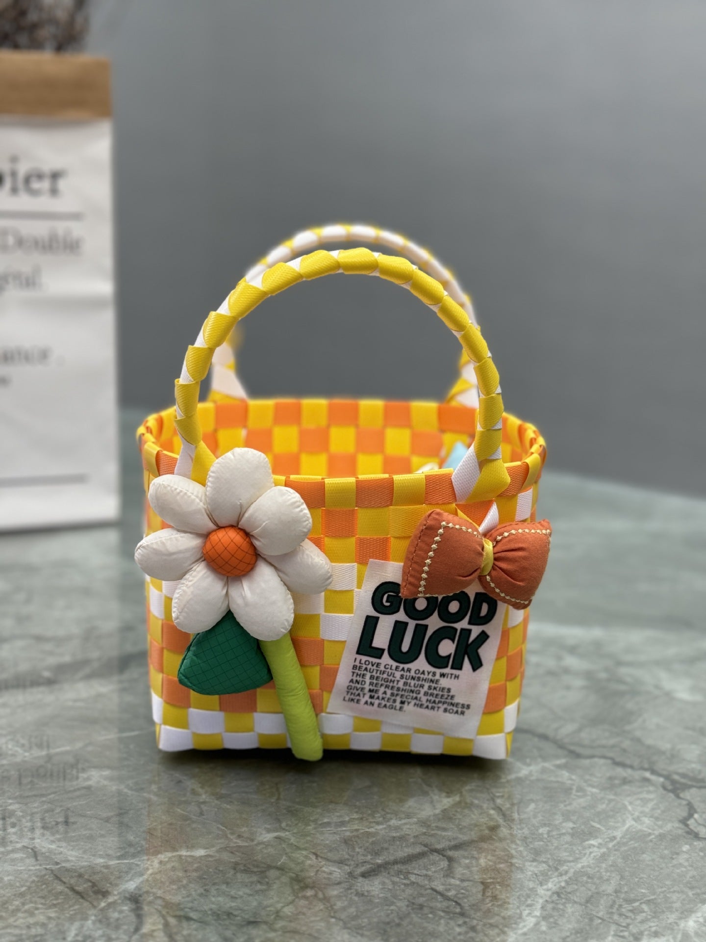 Women's & Children's & Plastic Woven Gift Basket Handbags