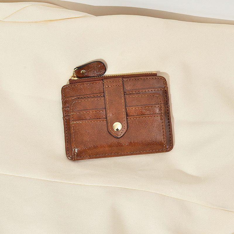 Charming Domestic Retro Minimalist Exquisite Korean Card Holder