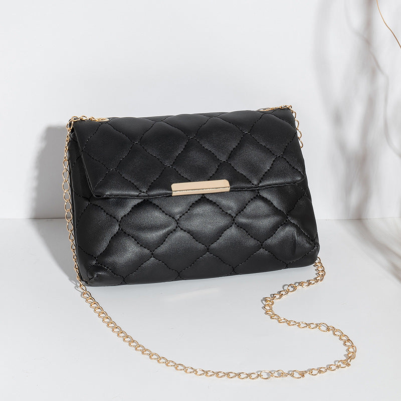 Unique Women's Style Diamond Pattern Embroidered Crossbody Bags