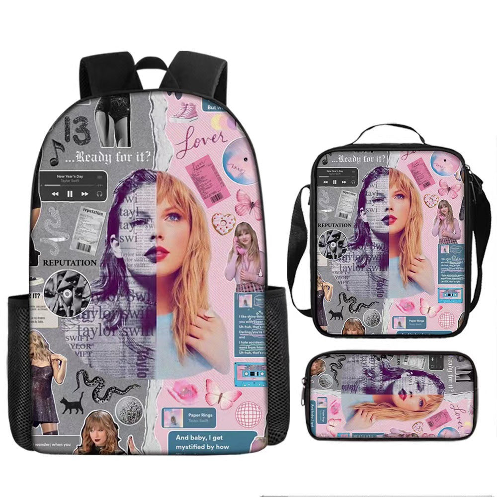 Trendy Taylor Swift Three-piece Suit Pencil Bags