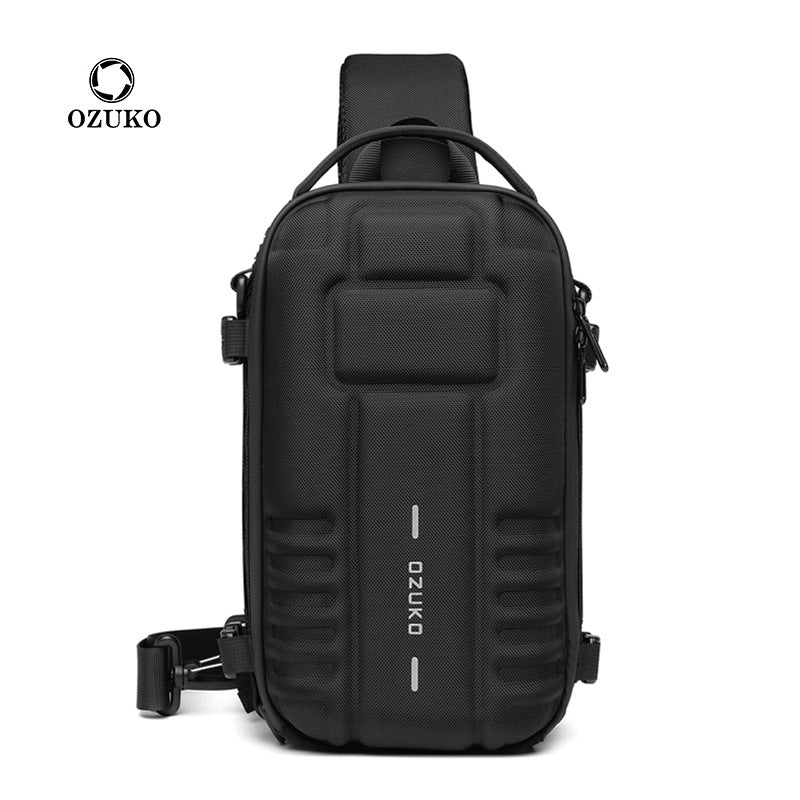 Attractive Men's Hard Shell Function Tactics Men's Chest Bags