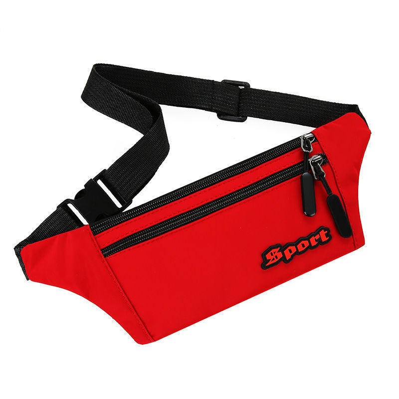 Women's & Men's & Canvas Running Cell Riding Invisible Bags