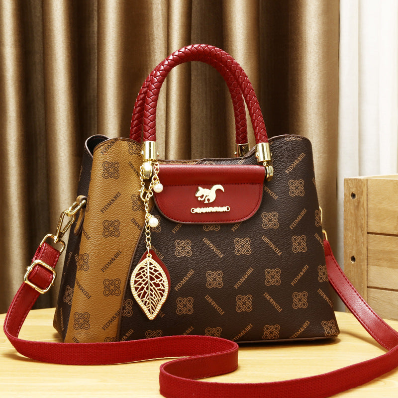 Mom Western Style Fashion Large Capacity Handbags