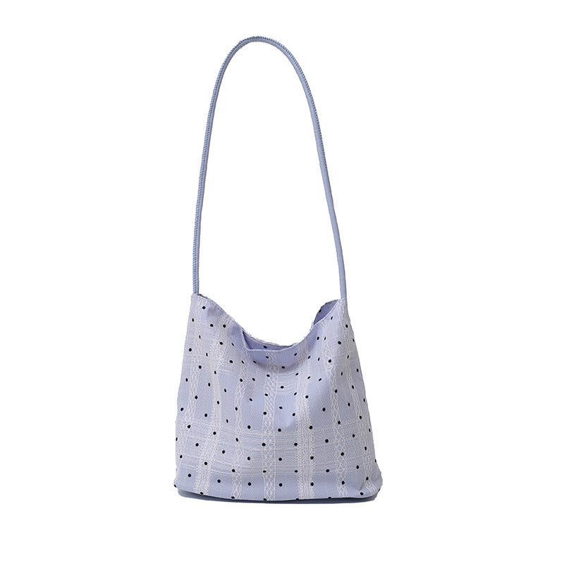 Women's Super Popular Niche Polka Dot Western Shoulder Bags
