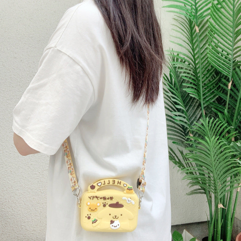 Children's Cute Cartoon Mini Silicone Melody Coin Purses