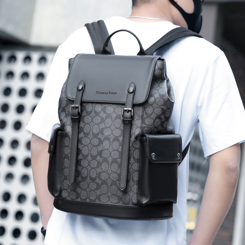 Men's Large Capacity Leisure Business Computer Trendy Backpacks