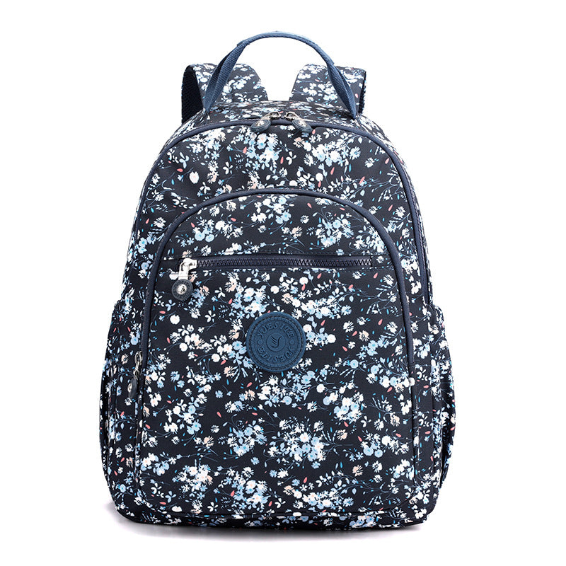 Women's Large Capacity Waterproof Nylon Fashion Backpacks