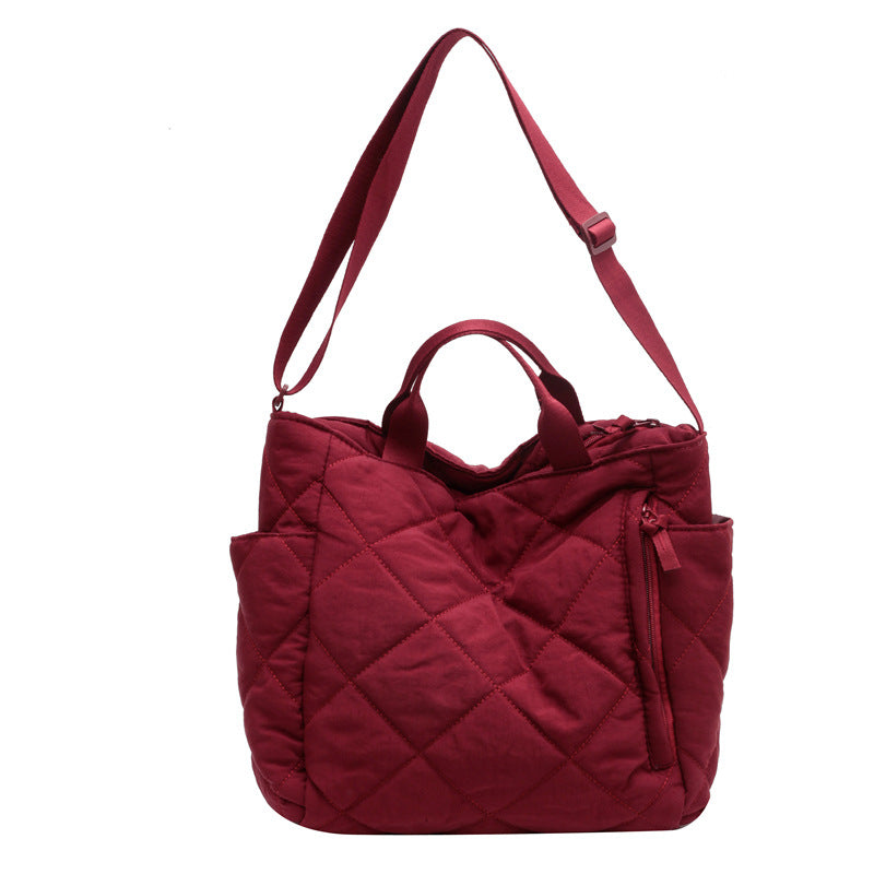 Capacity Totes For Class Korean Style Cotton Clothes Bags