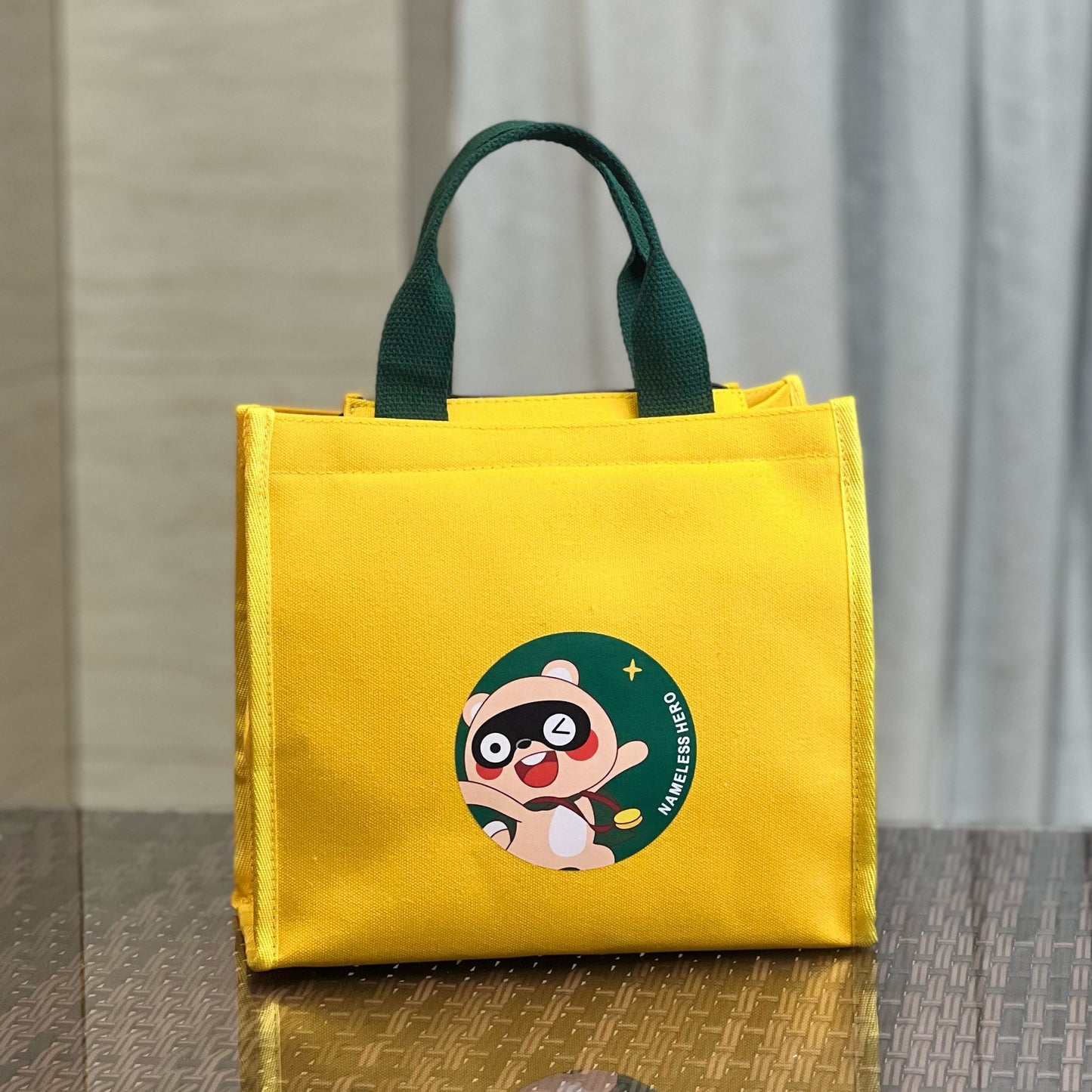 Cute Bear Lunch Box Hand Carrying Large Capacity For Handbags