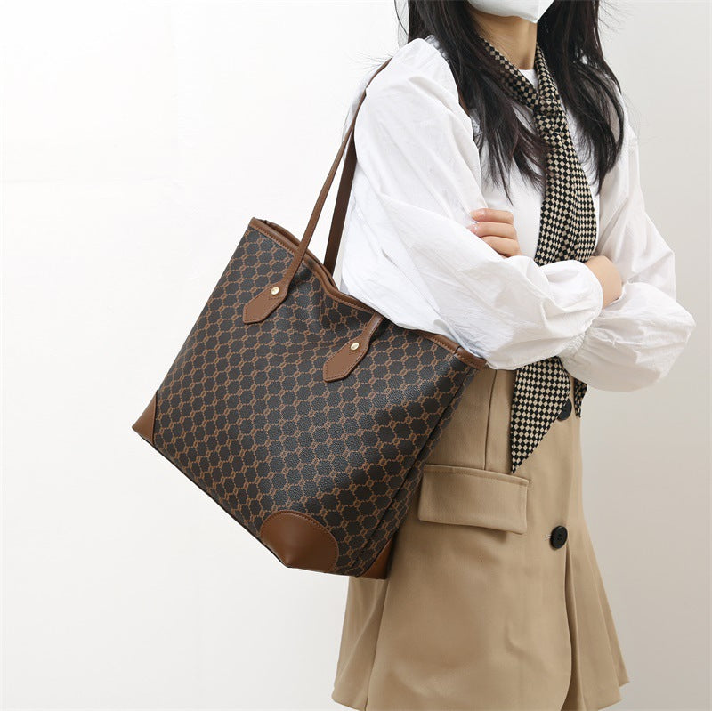 Women's Easy Matching Commuter Advanced Texture Portable Shoulder Bags