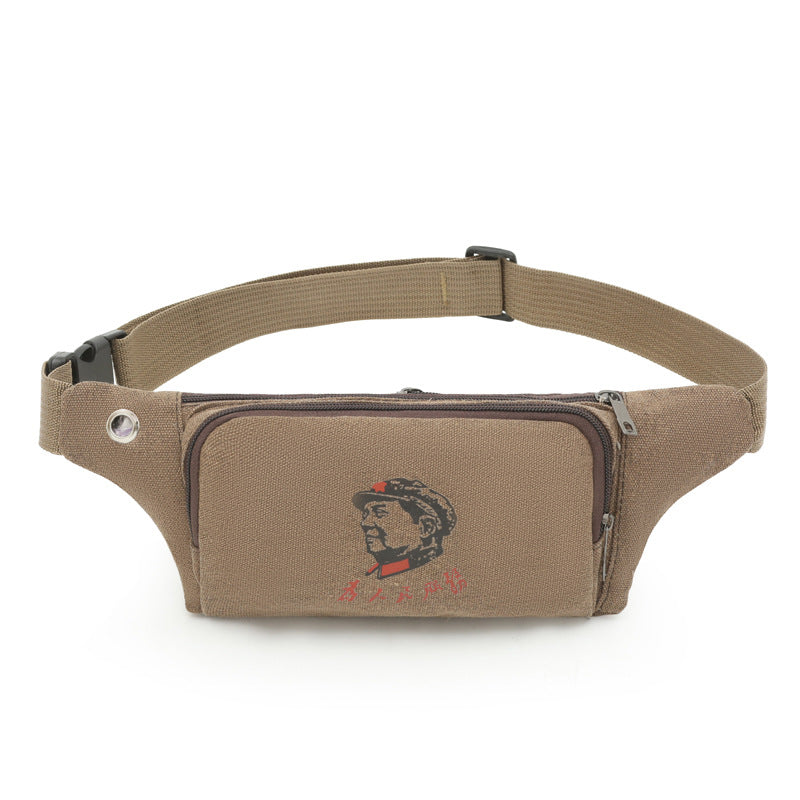 Women's & Men's & For Canvas Business Money Collection Large Men's Waist Packs
