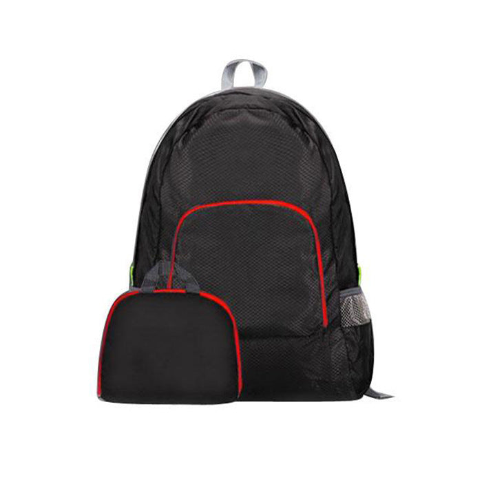 Foldable Diamond Lattice Storage Skin Advertising Backpacks