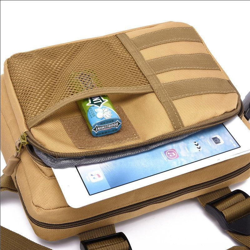 Tactics Running Vest Camouflage Function Trendy Leisure Men's Chest Bags