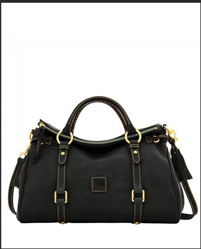 Women's Retro Work Plant Soft Hand-held Commuter Crossbody Bags