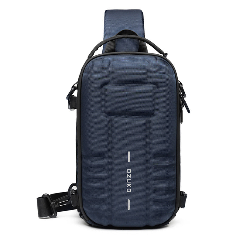 Attractive Men's Hard Shell Function Tactics Men's Chest Bags