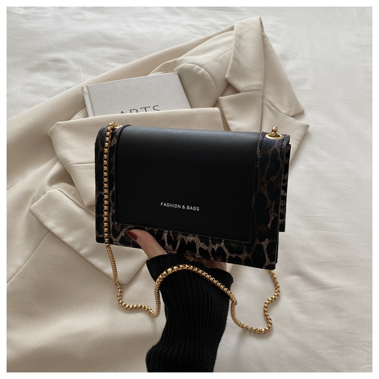 Women's Beautiful Personality Leopard Print Retro Western Style Bags