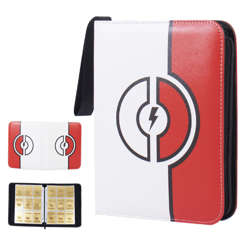 Magic Binder Grid Game Cartoon Favorites Card Holder