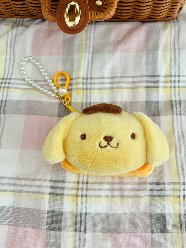 Classic Creative Cartoon Large Plush Bank Coin Purses